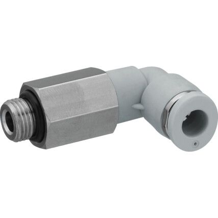 QR1 SERIES LONG ELBOW G1/ 8 TO 8mm