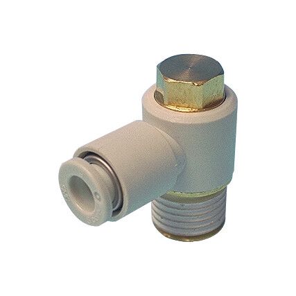 KQ2V06-02AS ELBOW CONNECTOR 6 TO R1/4