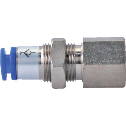 KCE12-03 BULKHEAD COUPLER & CHECK VALVE 12mm