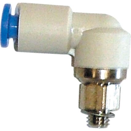 KSL06-M6 ROTATING ELBOW FITTING 6mm TO M6