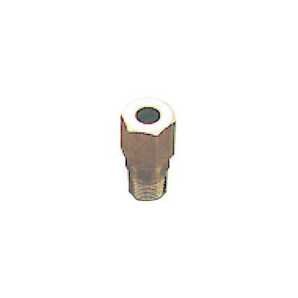 H06-02 MALE CONNECTOR FITTING 6mm-R1/4