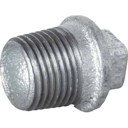 G6Hp British/Din Standard Plug Galvanised