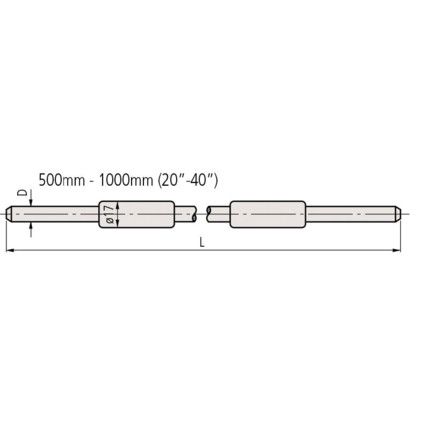 167-114 350mm MEASURING STANDARD