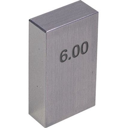 6.00mm GRADE 1 STEEL SLIP GAUGE (M47,M88)