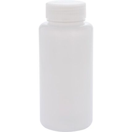 BOTTLE ROUND, HDPE, WIDE NECK 1000ml (PK-5)