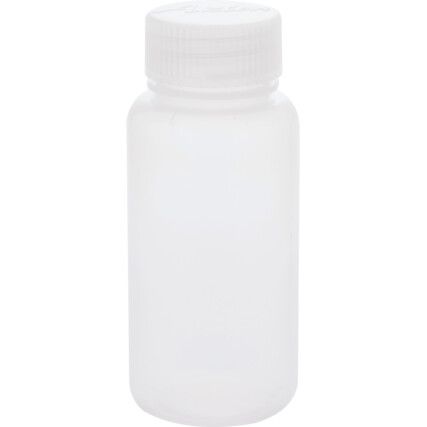 BOTTLE ROUND, PP, WIDE NECK 250ml (PK-10)