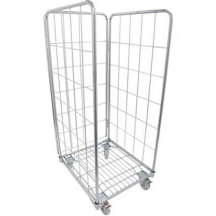 DEMOUNTABLE THREE SIDED ROLL CAGE 800X700X1700mm HIGH