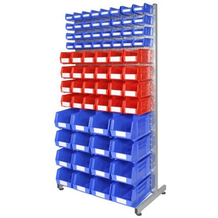 BIN RACK - DOUBLE SIDED (64X2,48X2, 32X4)