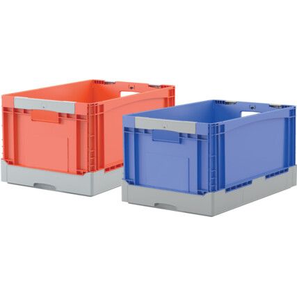 FOLDING BOX BLUE - 600X400X285