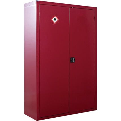 FLAmmABLE LIQUID STORAGE CUPBOARD 1800X1200X460mm RED