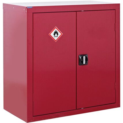 FLAmmABLE LIQUID STORAGE CUPBOARD 900X900X460mm RED