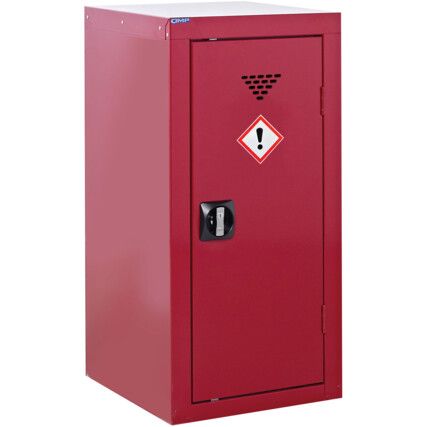 PESTICIDE & AGROCHEMICAL STORAGE CUPBOARDS 700X350X300mm RED