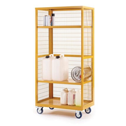 Hazardous Boxwell Storage, Steel Shelves, 1955 x 900 x 600mm