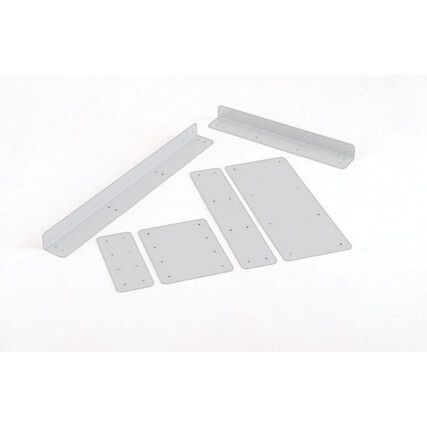 Worktop/Wall Bracket 750x75mm - Light Grey