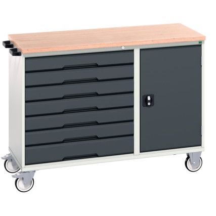 MAINTENANCE TROLLEY 7 DRAWER MPX TOP GREY/ANTHRACITE