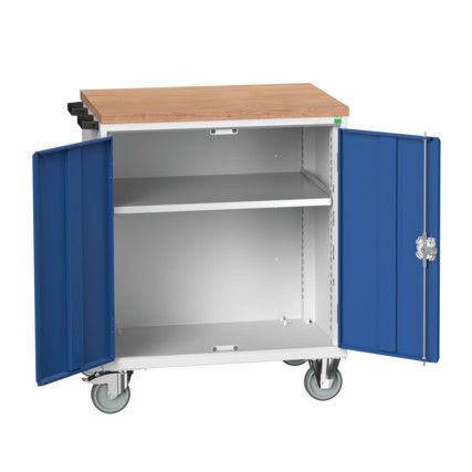 MOBILE CUPBOARD MPX TOP GREY/BLUE