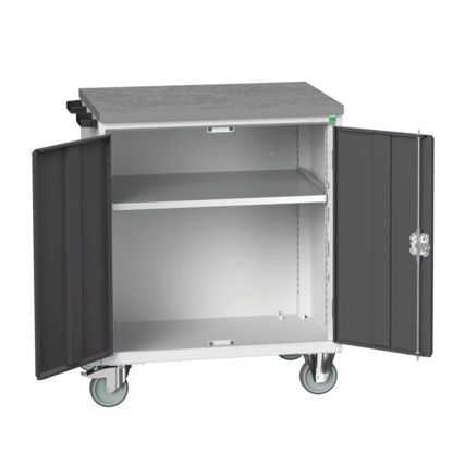 MOBILE CUPBOARD LINO TOP LIGHT GREY