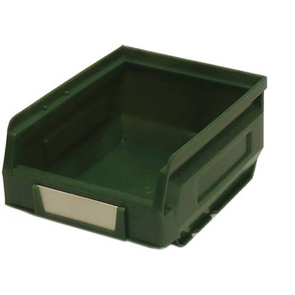 Storage Bins, Green, 103x120x62mm, 24 Pack