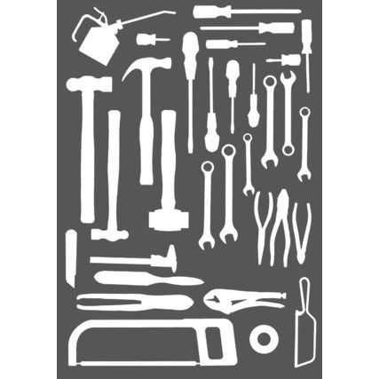 Vinyl Overlay Kit, Maintenance Tools (Option 1)