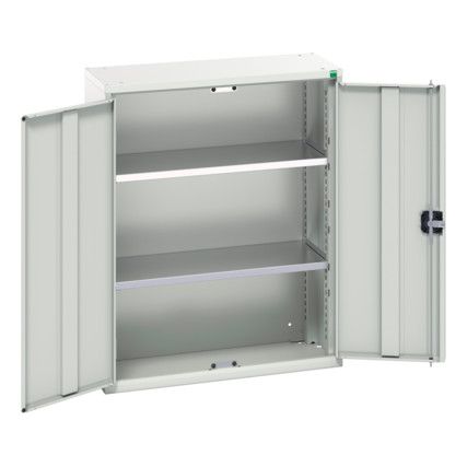 Verso Wall Cabinet, 2 Doors,Light Grey, 1000 x 800 x 350mm