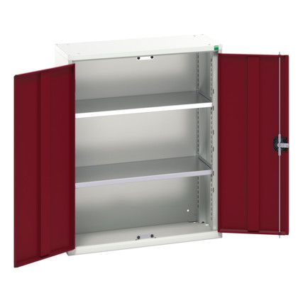 Verso Wall Cabinet, 2 Doors,Red, 1000 x 800 x 350mm