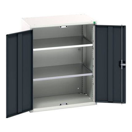 Verso Wall Cabinet, 2 Doors,Anthracite Grey, 1000 x 800 x 550mm