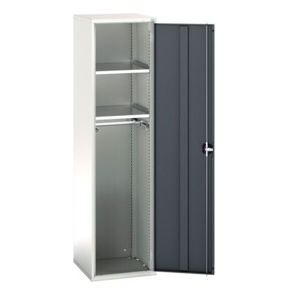 Verso PPE Cupboard, Single Door, Anthracite Grey, 2000 x 525 x 550mm