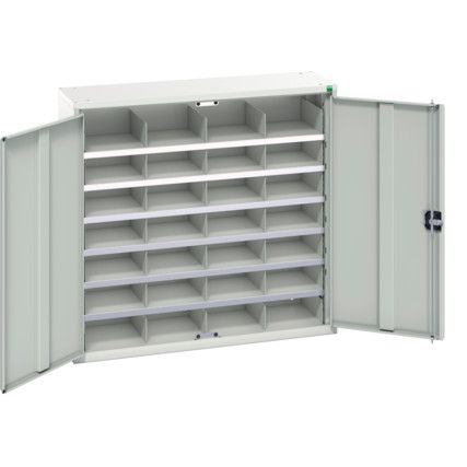 VERSO CUPBOARD 1050x350x1000mm 28COMPARTMENTS-LIGHT GREY