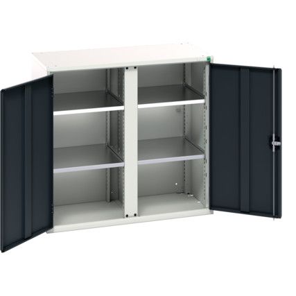 Verso PPE Cupboard, 2 Doors, Anthracite Grey, 1000 x 1050 x 550mm