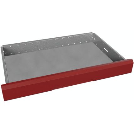 Verso Inner Drawer Kit 800 x 550 x 125mm Light Grey/Red