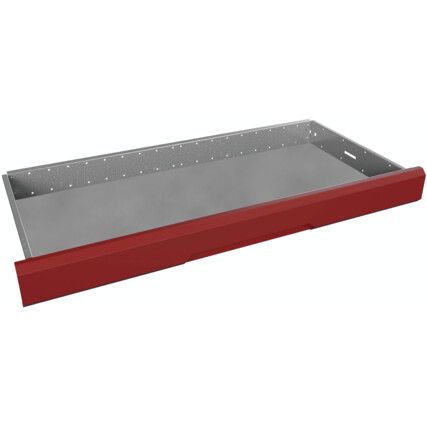 Verso Inner Drawer Kit 1050 x 550 x 175mm Light Grey/Red