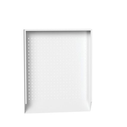 800mm WIDE PERFO BACK PANEL-LIGHT GREY