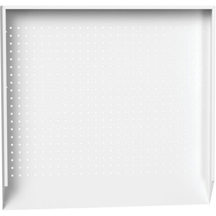 1050 PERFO BACK PANEL-LIGHT GREY