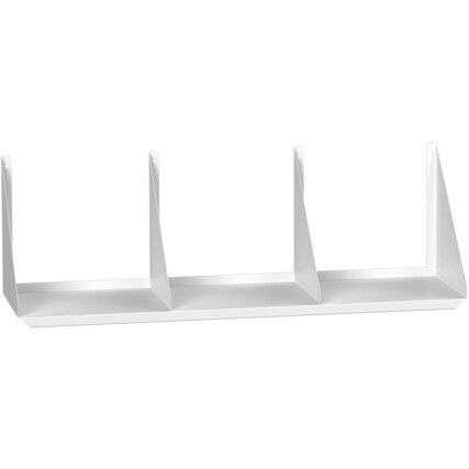 File Shelf For Plain Back Panel - Light Grey