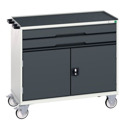 VERSO MOBILE COMBI CBOARD 1050x550x965 1 DRAWERS 1 CBOARD TOP TRAY