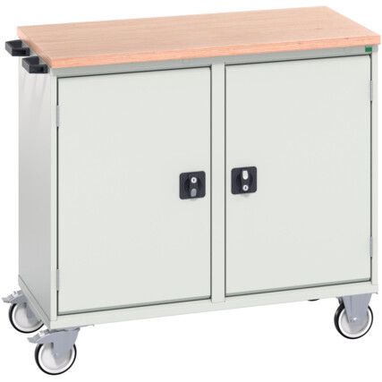 VERSO MOBILE MAINTENANCE TROLLEY W/ 2x 700mm CBOARDS MPX WORKTOP