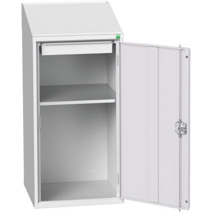 Verso Lectern, Single Door, Light Grey, 1130 x 525 x 550mm