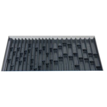 CUBIO 1050x650x75mm+ HIGH DRAWER - PLASTIC TROUGHS