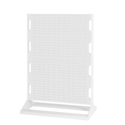 Louvre Single Sided Panel Rack, 1450mm x 1000mm x 550mm, Grey