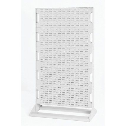 Louvre Single Sided Panel Rack, 1775mm x 1000mm x 550mm, Grey