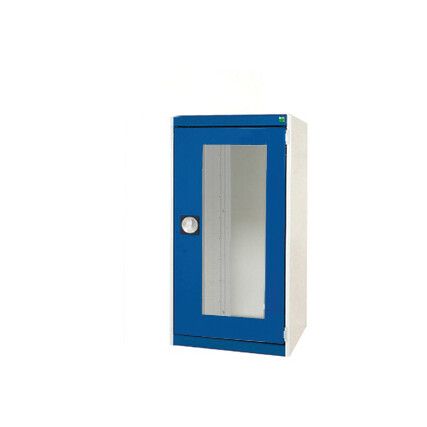 CUBIO SMLF-5510 CUPBOARD HOUSING WITH WINDOW DOOR-LIGHT GREY/BLUE