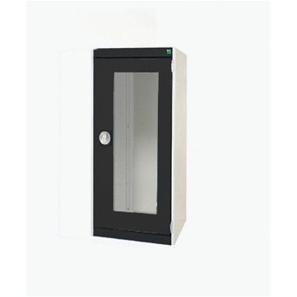 CUBIO SMLF-5512 CUPBOARD HOUSING WITH WINDOW DOOR-LIGHT/ANTH GREY