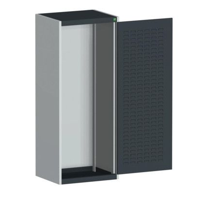 CUBIO SMLF-6516 CUPBOARD HOUSING WITH LOUVRE DOOR-LIGHT/ANTH GREY