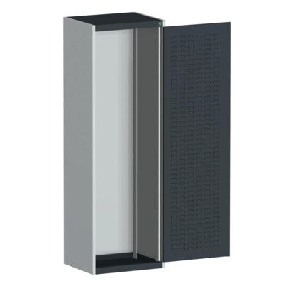 CUBIO SMLF-6520 CUPBOARD HOUSING WITH LOUVRE DOOR-LIGHT/ANTH GREY