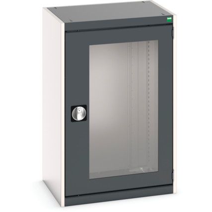 CUBIO SMLF-6510 CUPBOARD HOUSING WITH WINDOW DOOR-LIGHT/ANTH GREY