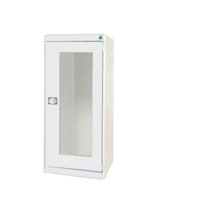 CUBIO SMLF-6516 CUPBOARD HOUSING WITH WINDOW DOOR-LIGHT GREY