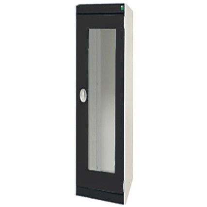 CUBIO SMLF-6520 CUPBOARD HOUSING WITH WINDOW DOOR-LIGHT/ANTH GREY