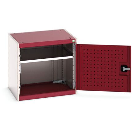 CUBIO SMF-656-1.1 CUPBOARD-LIGHTGREY/RED