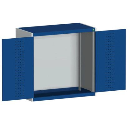 CUBIO SMLF-10510 CUPBOARD HOUSING WITH PERFO DOOR-LIGHT GREY/BLUE