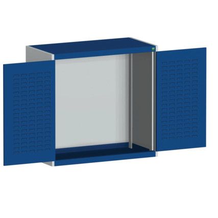 CUBIO SMLF-10620 CUPBOARD HOUSING WITH LOUVRE DOOR-LIGHT GREY/BLUE